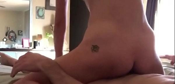  french college babe on real homemade
